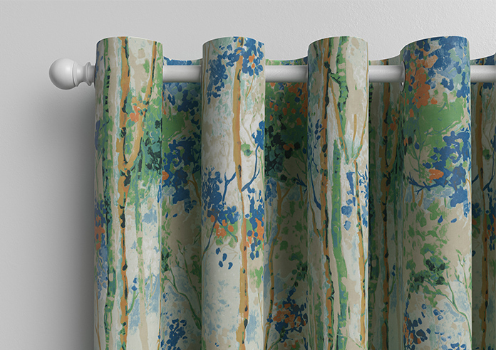 Silver Birch, Sapphire - Made to Measure Curtains - Image 12